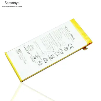 Seasonye 1x de 2600mAh / 9.88 Wh HB3447A9EBW Telefone de Substituição do Li-Polímero da Bateria do Huawei Ascend P8