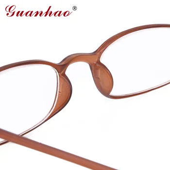 GUANHAO Mulheres Retro Óculos de Ultraleve Magro de Óculos de Leitura Unissex Quadro de Homens, Mulheres os Pontos de Hipermetropia Óculos 1.0 1.5