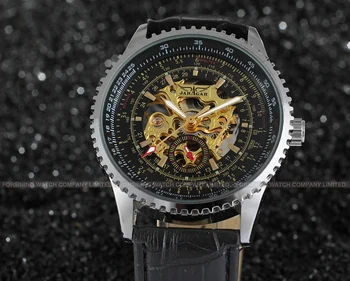 Relógios Mens Top de marcas de Luxo do Relógio Mecânico de Couro Pulseira de Relógio Mecânico Automático Homens Relógio de Casal Relógios reloj mujer