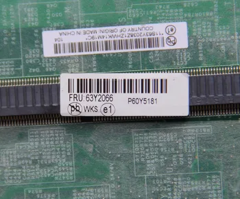 63Y2066 Para X201 Lenovo Laptop placa-mãe com o I7-620M CPU de Bordo DDR3 totalmente testada de trabalho perfeito