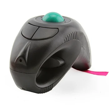 Digital sem Fio Trackball Mouse Ergonômico Design de 2,4 GHz Dedo Usando o controle de Bola Mause Mão mouse Óptico para Android TV PC