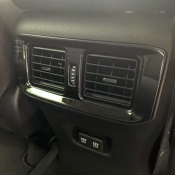 Para Toyota Rav4 Rav 4 Xa50 2019 2020 Enfeite de Ventilação de Ar Tampa da Guarnição Guarnição de Interiores de Automóvel Acessórios Peças de Aço Inoxidável de Guarnição