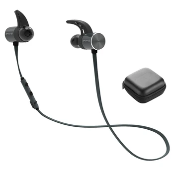 PLEXTONE BX343 Fone de ouvido Bluetooth, Bluetooth 4.1 Esportes netic de Sucção de água-Orelha Dupla BatteryWireless Fone de ouvido