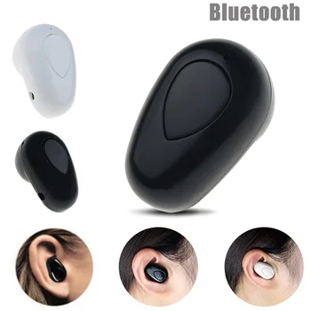 Novo sem Fio Bluetooth Fone de ouvido S520 Mini Sport Fone de ouvido Estéreo Invisível Auricular Fone de ouvido Com Microfone Para iphone XR X 8 7