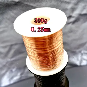 300g/roll 0.04-0.2-1.5 mm de poliuretano Esmaltado Fio de Cobre, Fio magnético Magnético da Bobina de Enrolamento de fio Para Fazer Eletroímã Motor