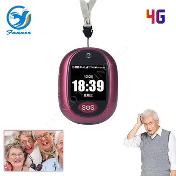 4G Pessoal do Perseguidor de GPS do V45 3G 2G GSM IP67 Impermeável Tela de Toque Grande de Micro Localizador de GPS para Crianças de Acompanhamento de idosos APLICATIVO Gratuito
