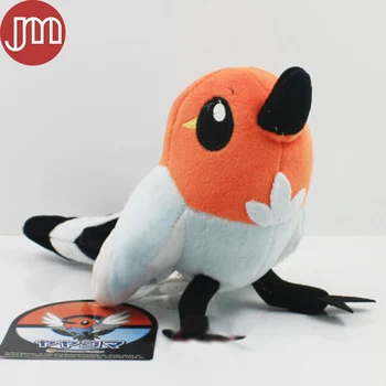 OHMETOY 13CM Yayakoma Fletchling Pássaro de Pelúcia Macia Boneca de Animação Japonesa 13cm de Brinquedo do Bebê Anime Brinquedos