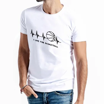 Top Casual Camisa de Moda Verão Fresco Tees de Impressão Engraçado Manga Curta Homens Roupas de Streetwear Esportes ao ar livre Basquete T-shirt