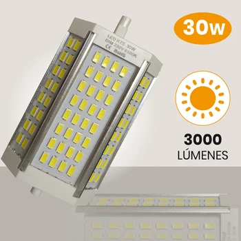LED ATOMANT®R7s dimmable 118mm 30W 3000LM LED, a lâmpada ++ iluminação de luzes de decoração sala quarto de jardim