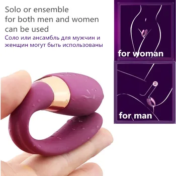 U Tipo de Vibrador 7 Velocidade de controle remoto sem Fio Vibrador brinquedos sexuais Para as Mulheres, G-Spot Estimular Erótico Brinquedos para Alguns Produtos do Sexo