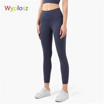 Wyplosz yoga calças leggings para adequação de compressão perfeita leggings esporte feminino fatos de cintura alta com roupas para mulheres