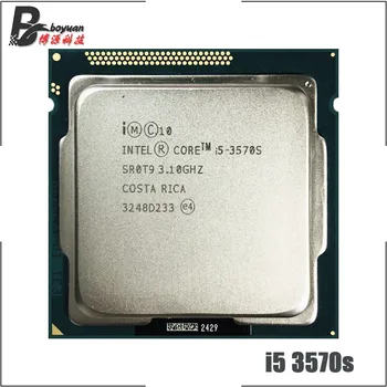 Processador Intel Core i5-3570S i5 3570S 3.1 GHz Quad-Core CPU Processador de 6M de 65W LGA 1155