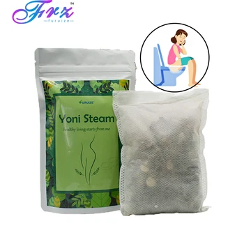 Novo pack Yonisteam de ervas Chinesas de desintoxicação de vapor de Higiene Feminina vaginal vapor yoni vapor para a saúde vaginal, com instrução