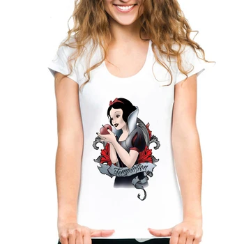 2019 Verão as mulheres'shirt de Manga Curta Cartoon Imprimir Camiseta Legal bonito Olá Tee para meninas