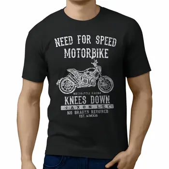 Jl Velocidade Ilustração Para Um Indiano Ftr 1200 Moto Ventilador De T-Shirt