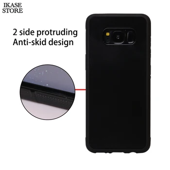 Ikase loja de Anti Gravidade Telefone Case Para Samsung Galaxy Nota 9 Nota 8 S9 S8 S7 S6 borda mais Antigravidade Nano Tampa de Sucção caso