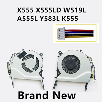 Novo Portátil, Ventilador de Refrigeração da CPU Para ASUS X555 X555LD W519L A555L Y583L K555 Notebook Cooler do Radiador