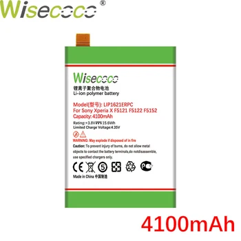 WISECOCO 4100mAh LIP1621ERPC Bateria Para Sony Xperia X F5121 F5122 F5152 5.0 Para Xperia L1 G3311 G3312 G3313+Número de Rastreamento