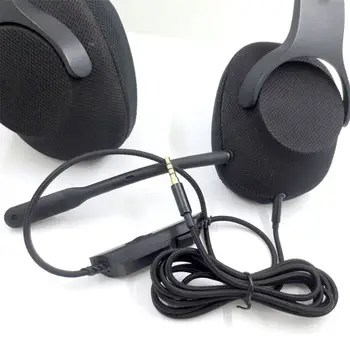 Substituição do Cabo de Áudio Fone de ouvido Fone de ouvido Cabo de Linha da Logitech G433 G233/G Pro/Pro G X Fone de ouvido Acessórios