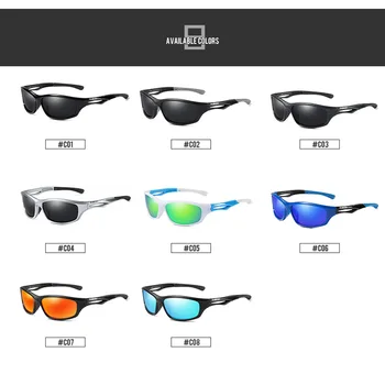 DUBERY o Design da Marca Polarizada HD Óculos de sol dos Homens Dring Tons Masculina Óculos de Sol Para Homens Verão Espelho Oculos Óculos de proteção UV400 166