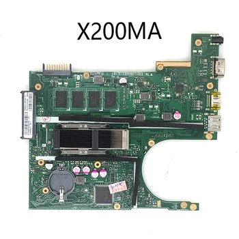 X200MA placa-Mãe com N2830/N2840 4GB de RAM Para ASUS K200MA F200MA X200MA laptop placa-Mãe X200MA placa-mãe
