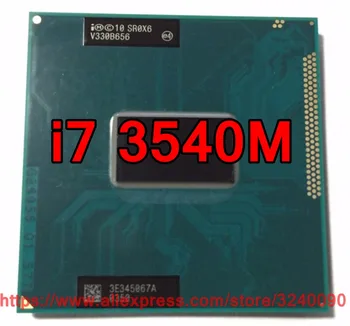 Original lntel Core i7 3540m SR0X6 CPU (4M Cache/3.0 GHz Dual-Core) i7-3540m Laptop processador frete grátis