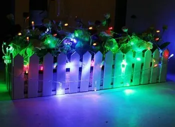 4m alimentado por BATERIA de 40 LED MINI FADA SEQÜÊNCIA de LUZES de Natal /Casamento Natal guirlanda árvore de Jardim Decoração para uma festa-8 cores opcional