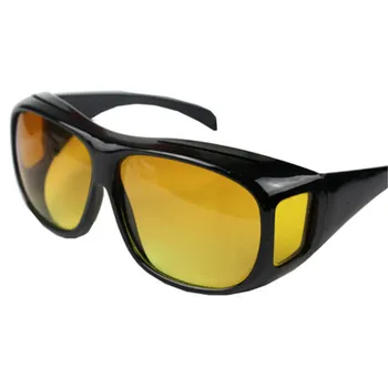 ASOUZ nova moda dos homens óculos de sol UV400 condução reflexiva amarela, óculos de visão noturna design da marca quadrado senhoras óculos