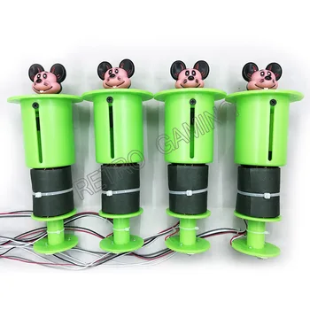 Crianças Jogando Jogos De Diy Kit Bater Sapo Gopher Mouse Placa-Mãe Chicote De Fios Do Fio Martelo De Iluminação Led Anel De Arcade Bundle