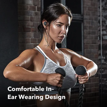 Mifa X6 TWS sem fio bluetooth fones de ouvido sem Fio Verdadeiro Fones de ouvido Com Bluetooth 5.0, Esportes Suor