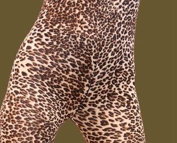 Skinny Uma Peça Apertada Bodysuit Etapa Traje Macacão De Mulheres Macacão Gostosa Estampa De Leopardo De Romper As Mulheres Bodycon Macacão