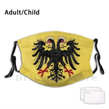Santo Império Romano do Euro clube Adulto Criança PM2.5 Filtro De Máscara Império Romano Alemão Santo