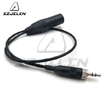 Equipamento de som gravação de cabo de conversão,o Bloqueio de plug 3.5 áudio XLR de 3 pinos Macho para Sony D11 cabo de áudio,50cm