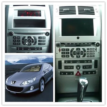 PX6 4+64 Android 10.0 DVD do Carro Estéreo Multimídia Peugeot 407 2004-2010 Rádio GPS Navi de Áudio e Vídeo estéreo unidade de cabeça de tela IPS