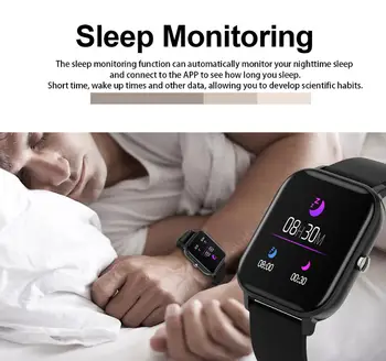 2020 Novas P8 Cor da Tela do Smart Watch Homens Mulheres Total Toque de Fitness Tracker Pressão Arterial Relógio Inteligente Mulheres Smartwatch para Xiaomi