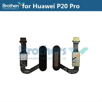 Para Huawei P20 Pro impressão digital do cabo do Cabo flexível para o Huawei P20Pro Botão Home e Sensor de Scanner Flex Substituição do Cabo de Teste Original Topo