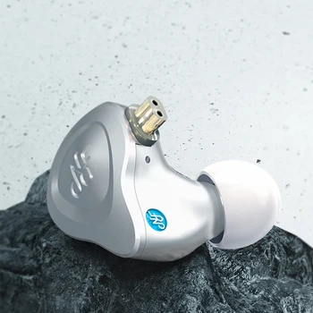 NF Áudio NM2+ Dupla Cavidade Dinâmica In-ear Monitor de Fone de ouvido shell de Alumínio com Adaper(6.35 3,5) 2 o Pino de 0,78 mm Cabo Destacável