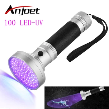 UV Lanterna de Luz Negra, 21 de 51 a 100 de LED 395 nM Ultravioleta Tocha Blacklight Detector para Secar Animais de estimação Urina&Pet Manchas&Bed Bug