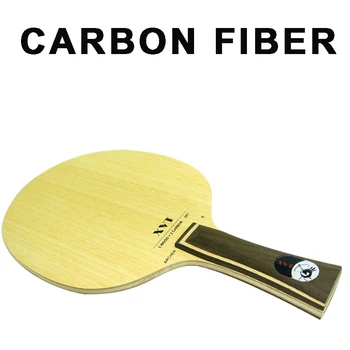 XVT ARCHER-B Professional Fibra de Carbono raquete de Tênis de Mesa/ Tênis de Mesa de Lâmina/ bat de tênis de mesa enviar fita de borda Frete Grátis