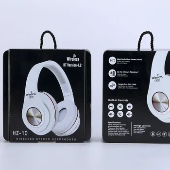 Novos Auscultadores sem Fios Através de Ouvido Bluetooth Fone de ouvido Fone de ouvido Dobrável Ajustável Fone de ouvido Com Microfone Para TV Celular Huawei PC