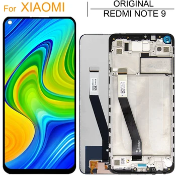 Exibição Original Para Xiaomi Redmi Nota 9 lcd redmi 10x de Toque do LCD Tela Digitalizador Assembly Para Redmi Note9 Tela de Exibição