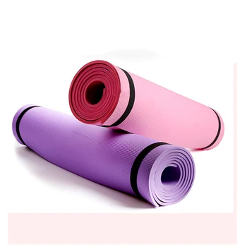 3 Cores ao ar livre 4MM Dobrável Exercício de Yoga Tapete antiderrapante, Espessura da Almofada de Fitness Pilates Mat Fitness