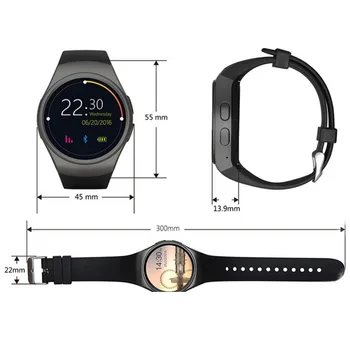 Kaimorui KW18 Smart Watch, o Coração dos Homens a Taxa de TF Cartão SIM do Telefone do Relógio de Mulheres Smartwatch de Chamada Bluetooth Ligar Para Xiaomi Huawei IOS