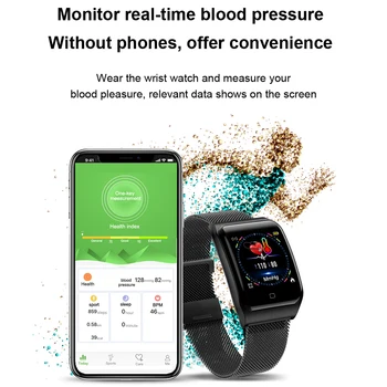 Vwar AF6 IP68 Waterproof a Smart Watch Monitoramento da frequência Cardíaca Pressão Arterial Esporte Bluetooth Homens Smartwatch para IOS xiaomi android