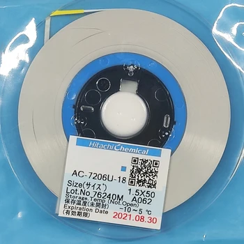 Frete grátis em Estoque ACF AC-7206U-18 DE Reparação de LCD de BANDA DE 1,5/2,0 MM*10 M/50M Nova Data