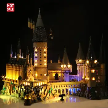 Luzes Led Compatível Para 71043 magia Filme 16060 criador ornamento magia do Castelo de Blocos de Construção Tijolos crianças Brinquedos para crianças