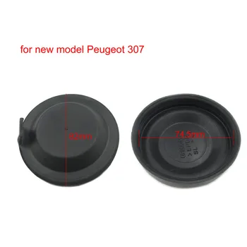 Para o novo Peugeot 307 original do farol tampa traseira à prova de poeira capa impermeável de borracha xenon farol tampa 1PCS