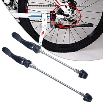 Roda de bicicleta Hub Espetos Dianteiro e Traseiro QR aperto Rápido das rodas MTB Bicicleta de Estrada Clipe Eixo 148/183mm