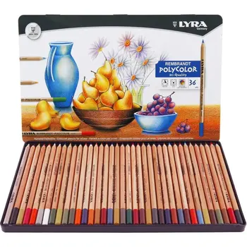 LYRA 36/72 Cores Rembrandt Polycolor de Cor Lápis de Desenho, Lápis, Lápis de cor Lapices De Colores Lápis de cor material de Arte