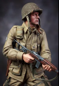 1/16 escala WW2-NOS a 101 Airborne Divisão de pára-quedistas de Pesquisa Antecedência miniaturas segunda guerra mundial Resina Kit Modelo figura Frete Grátis